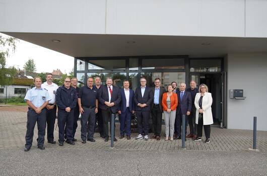 15.09.2022 | Austausch mit Tobias Lindner, Staatsminister im Auswärtigen Amt, in Wissembourg
